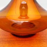 Mid-century Danish glass table lamp by Holmegaard