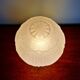 Art Deco ceiling light in frosted pressed glass, 1930