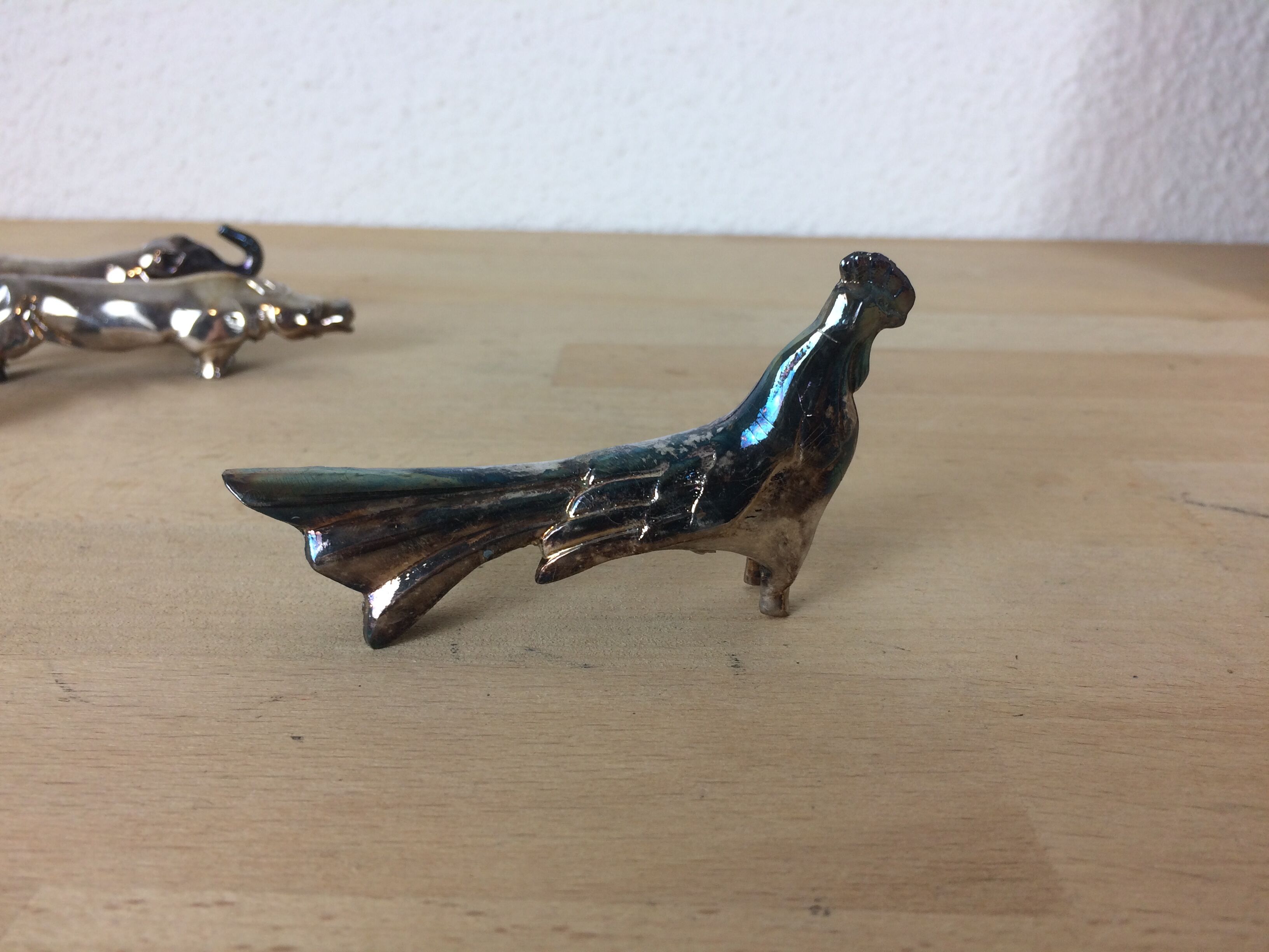 Set of 6-door metal animal knives