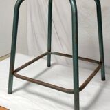 70s industrial stool