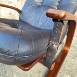 Vintage Panter recliner chair, designer Arnt Lande for Westnofa