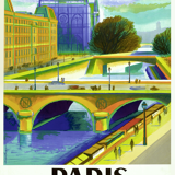 Poster SNCF Paris
