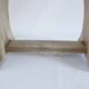 Small renovated solid wood bench