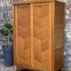 Vintage wardrobe compass feet wardrobe 1950