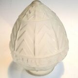 Glass for art deco lamp