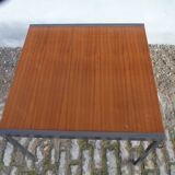 Table basse bois année 70