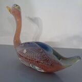 Large Italian Heavy Murano Glass Duck, 1960s