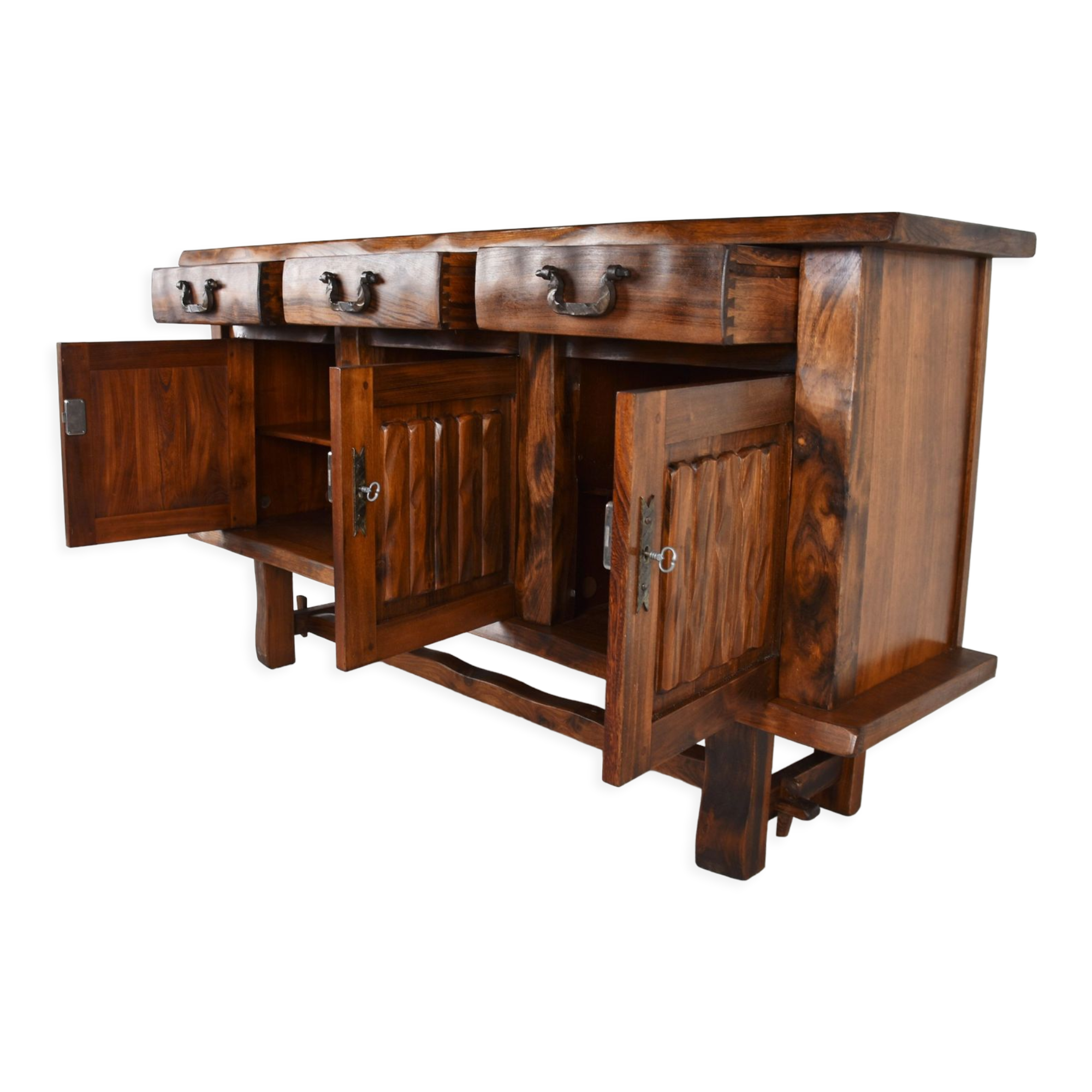 Mobilier rustique de marque Aranjou France années 70/80