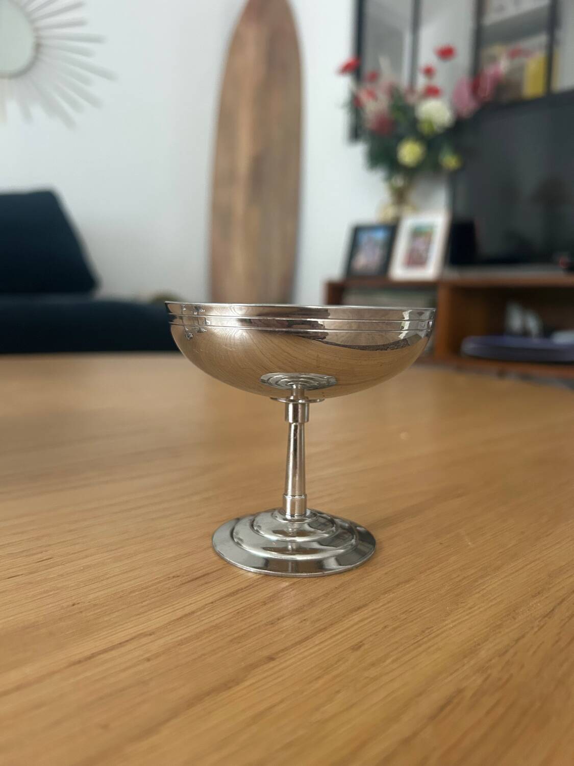 Set of 6 Letang-Remy ice cream cups - 18/10 stainless steel