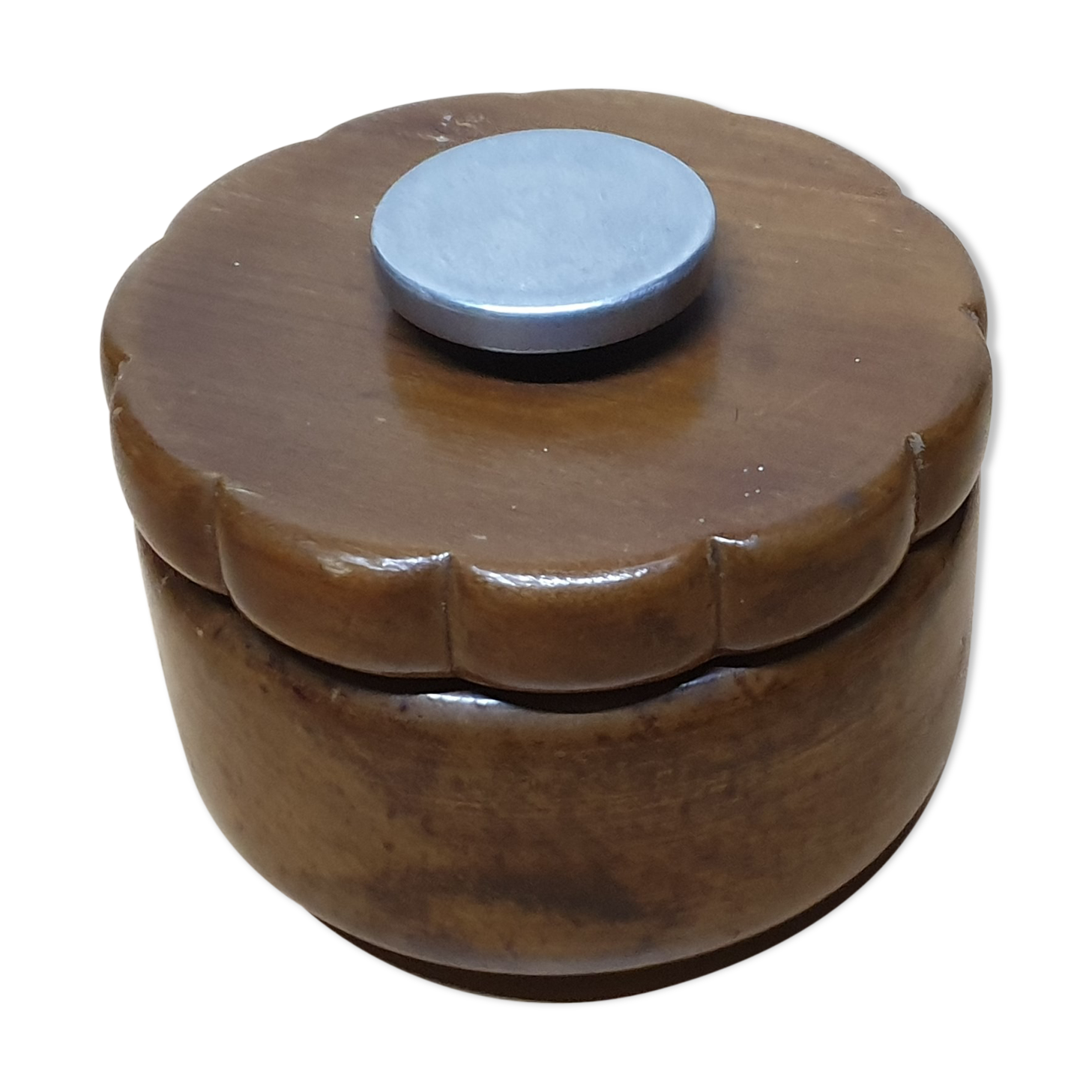 Art Deco solid wooden box