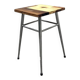 Vintage stool with an industrial spirit