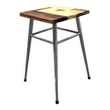 Tabouret vintage esprit industriel