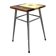 Vintage stool with an industrial spirit