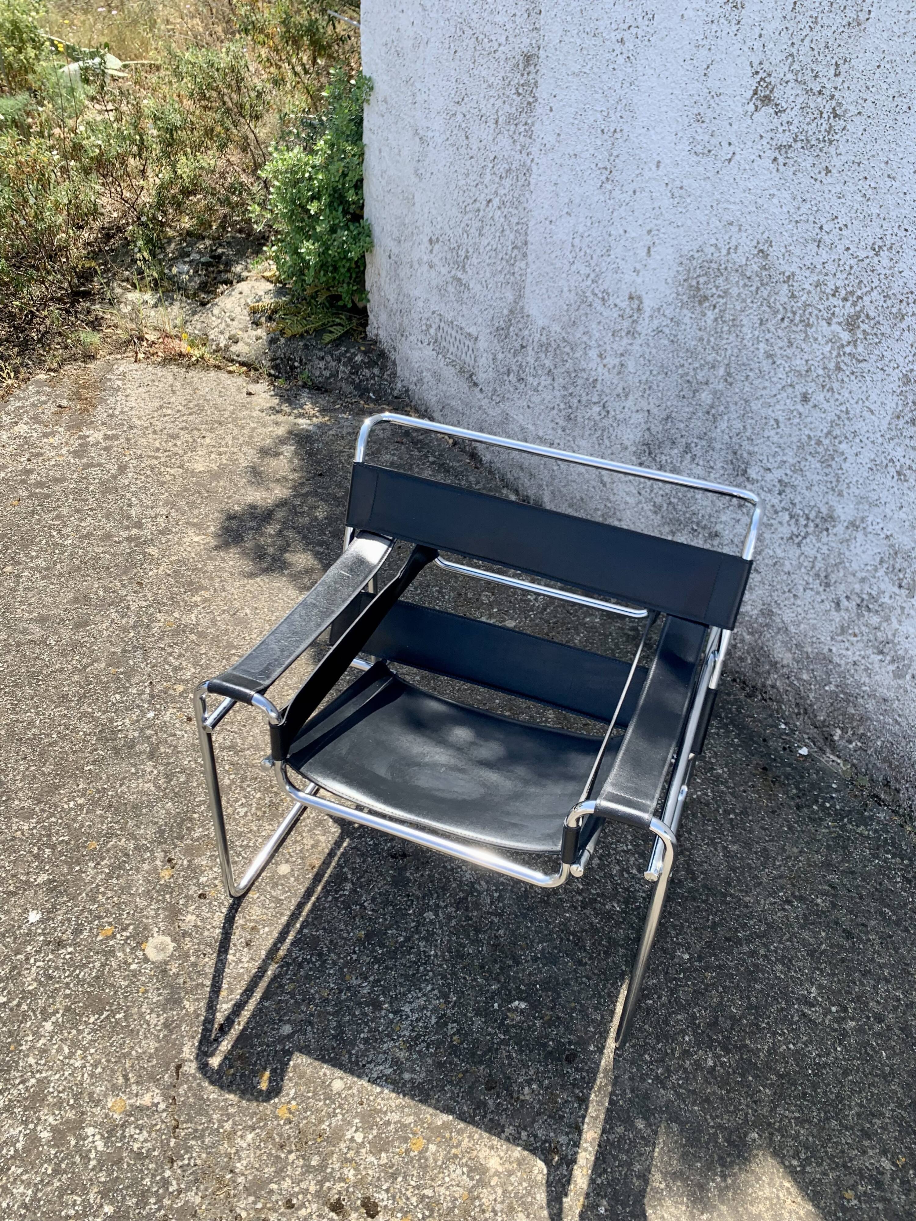 Wassily B3 armchair by Marcel Breuer