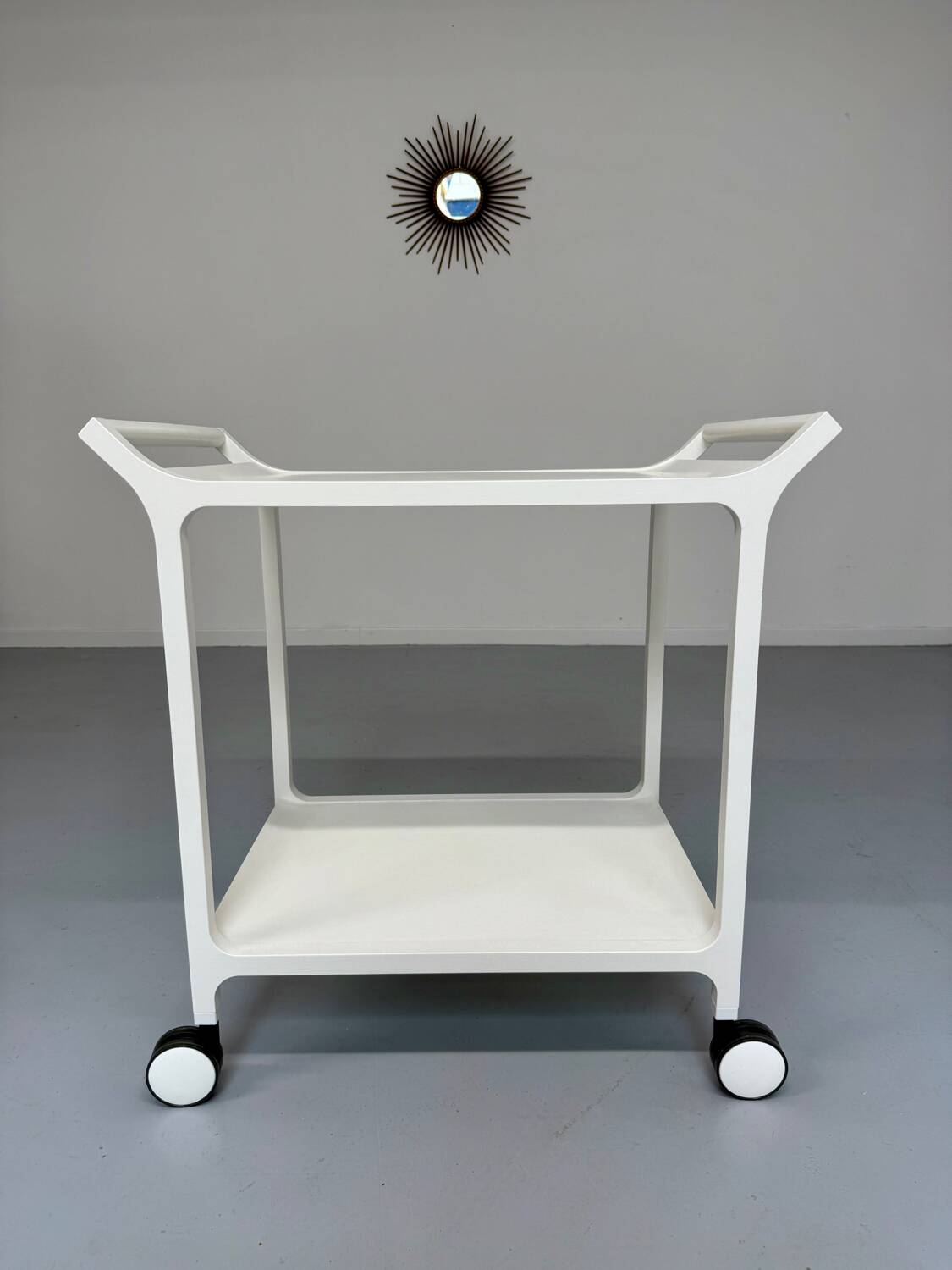 Scandinavian trolley on wheels design Claesson Koivisto Rune Swedese year 90