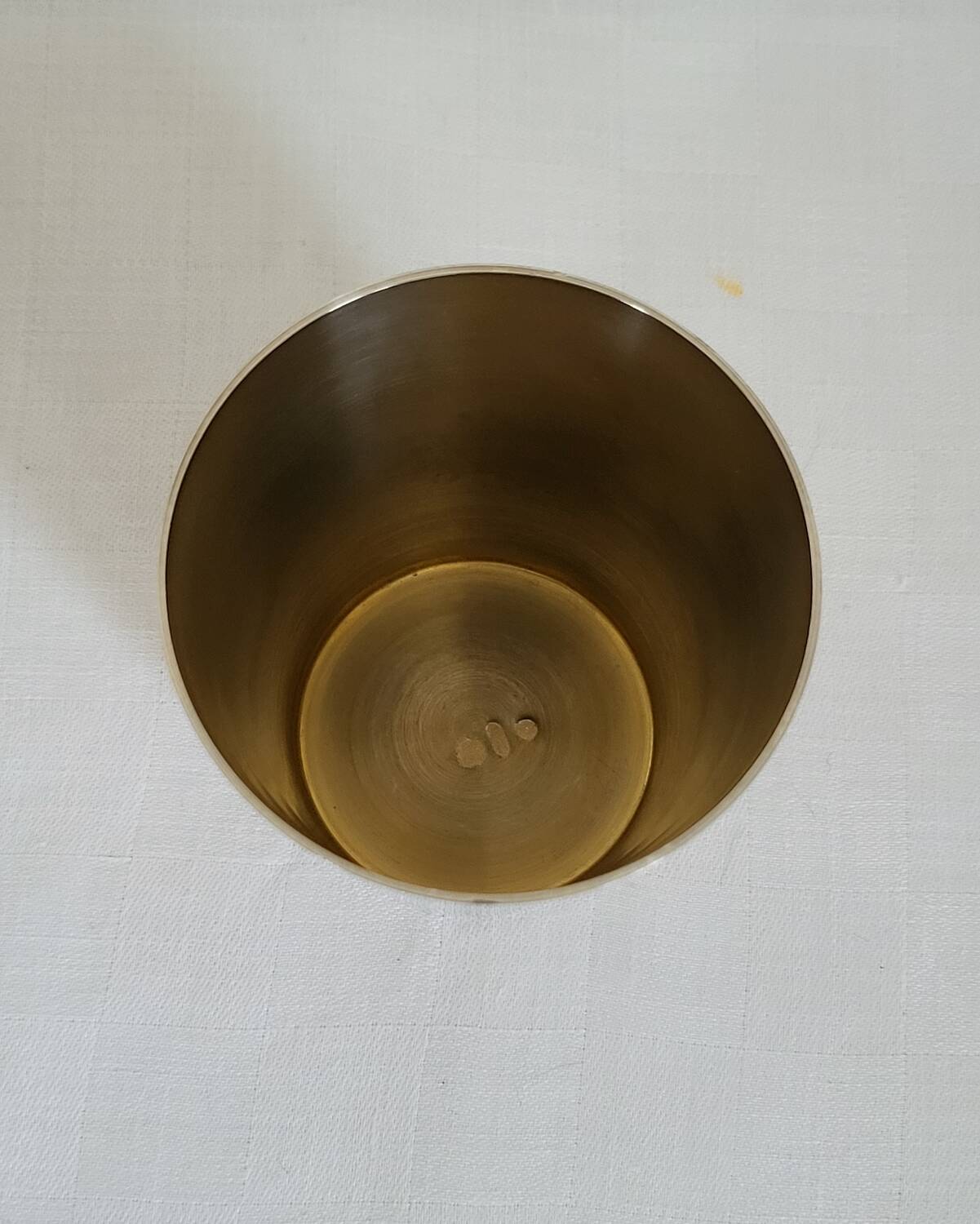 Baptism Timpani in Silver Metal