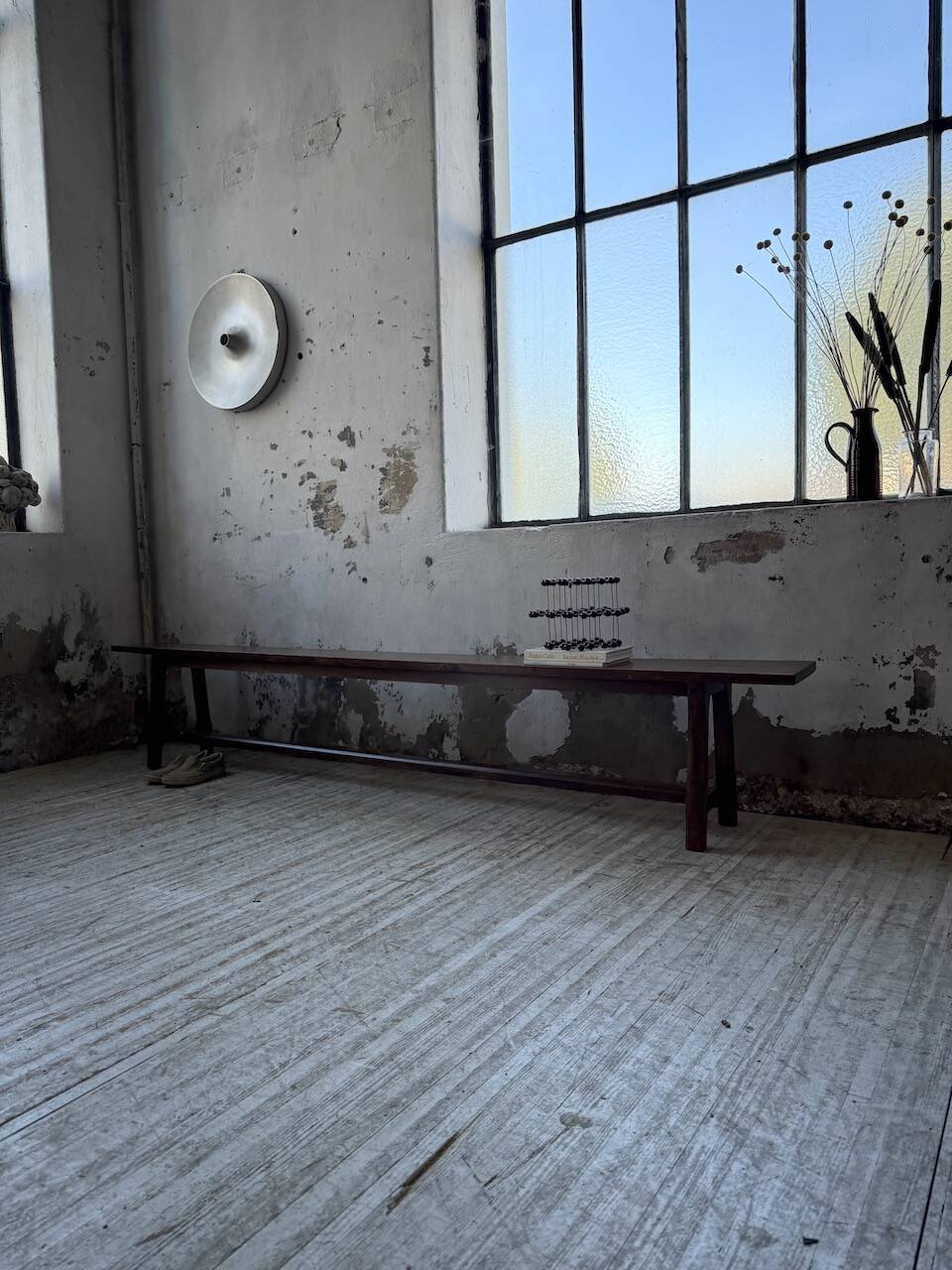 Oak farm bench 250cm