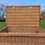 Old Wicker Trunk