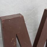 Metal letter