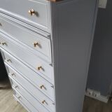COMMODE 7 TIROIRS ART DÉCO RESTAURÉE