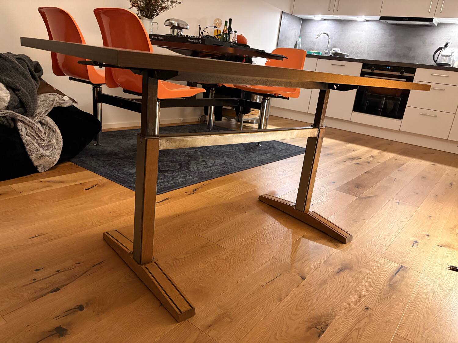 Table convertible Ilse des années 50