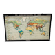 Carte pédagogique “les sortes de paysages de la terre “