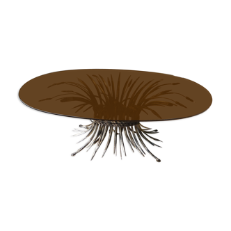 Coconut coffee table chanel ears of wheat, Robert Goossens