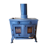 English cast iron stove