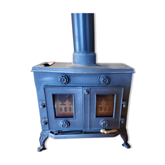 English cast iron stove