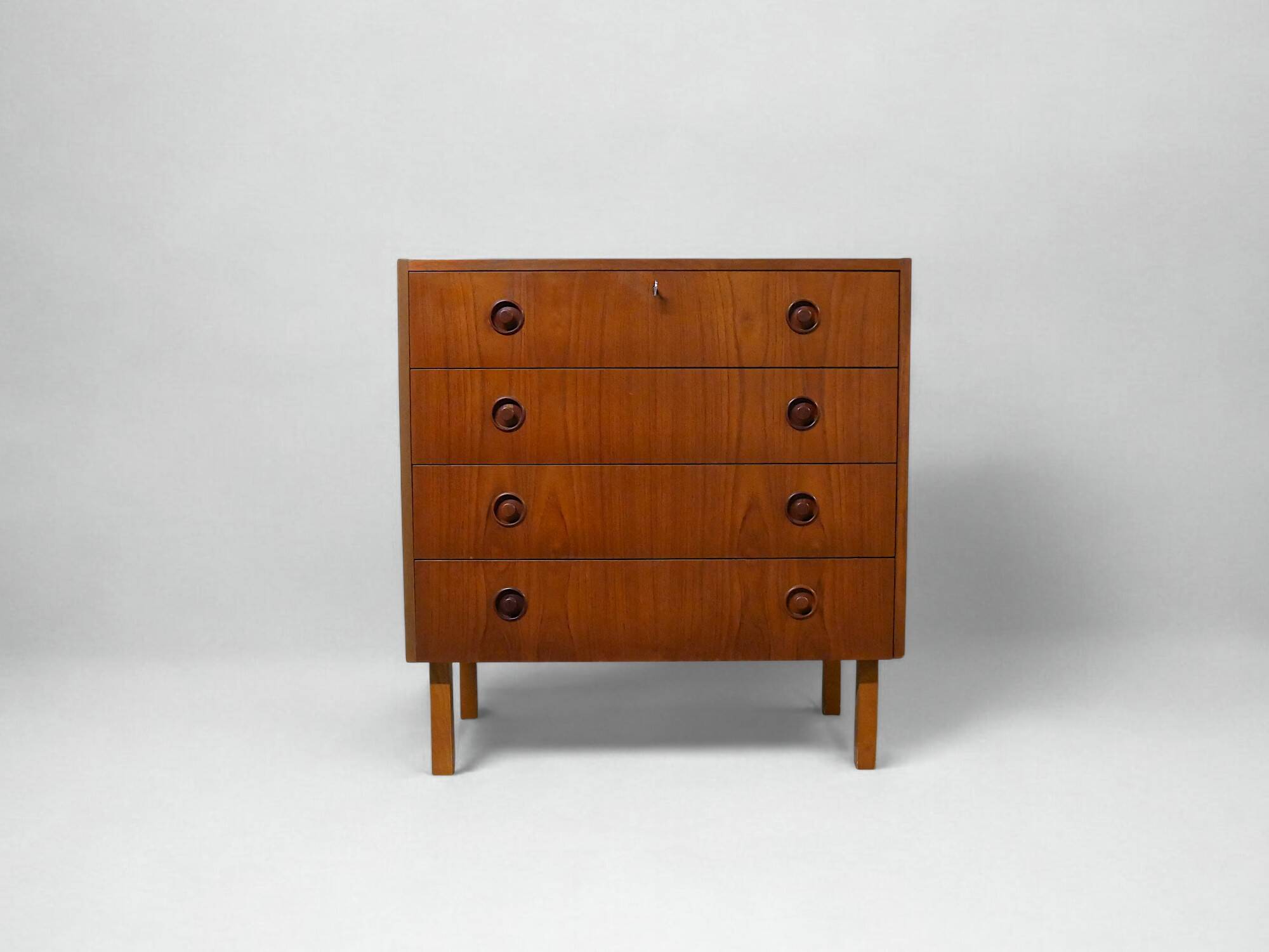 Danish teak chest of drawers - Vintage 1960