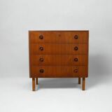 Danish teak chest of drawers - Vintage 1960