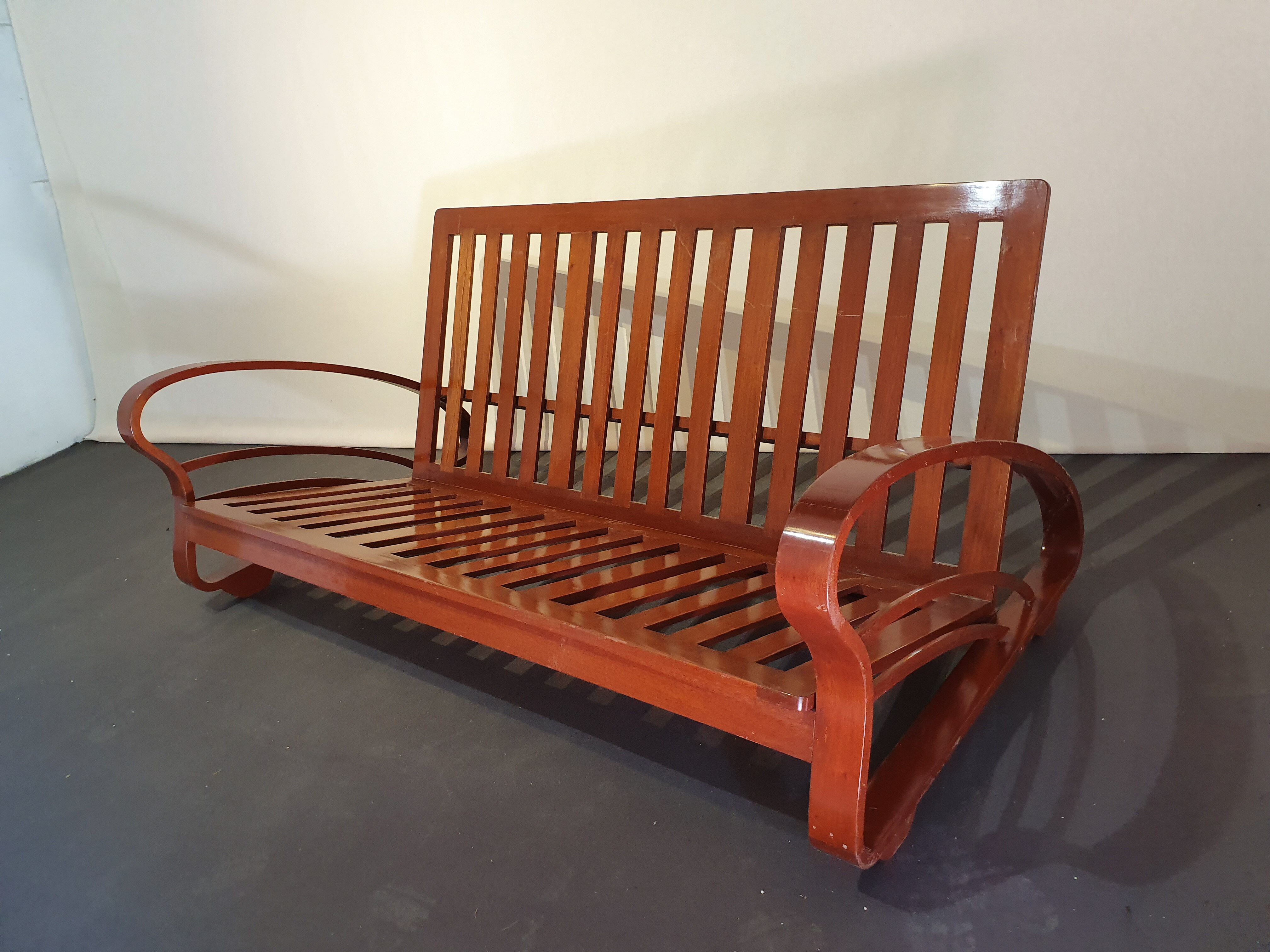 3-seat morris banquette