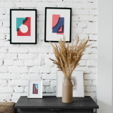 Two rests in park - giclee print