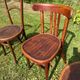 Set of 6 Thonet and Fishel bistro chairs, early 20th century