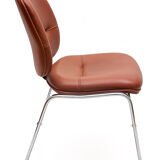 Pair of leather armchairs