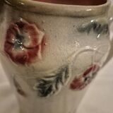 Barbotine pitcher numbered