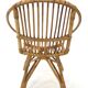 Fauteuil enfant vintage en rotin par Rohe Noordwolde