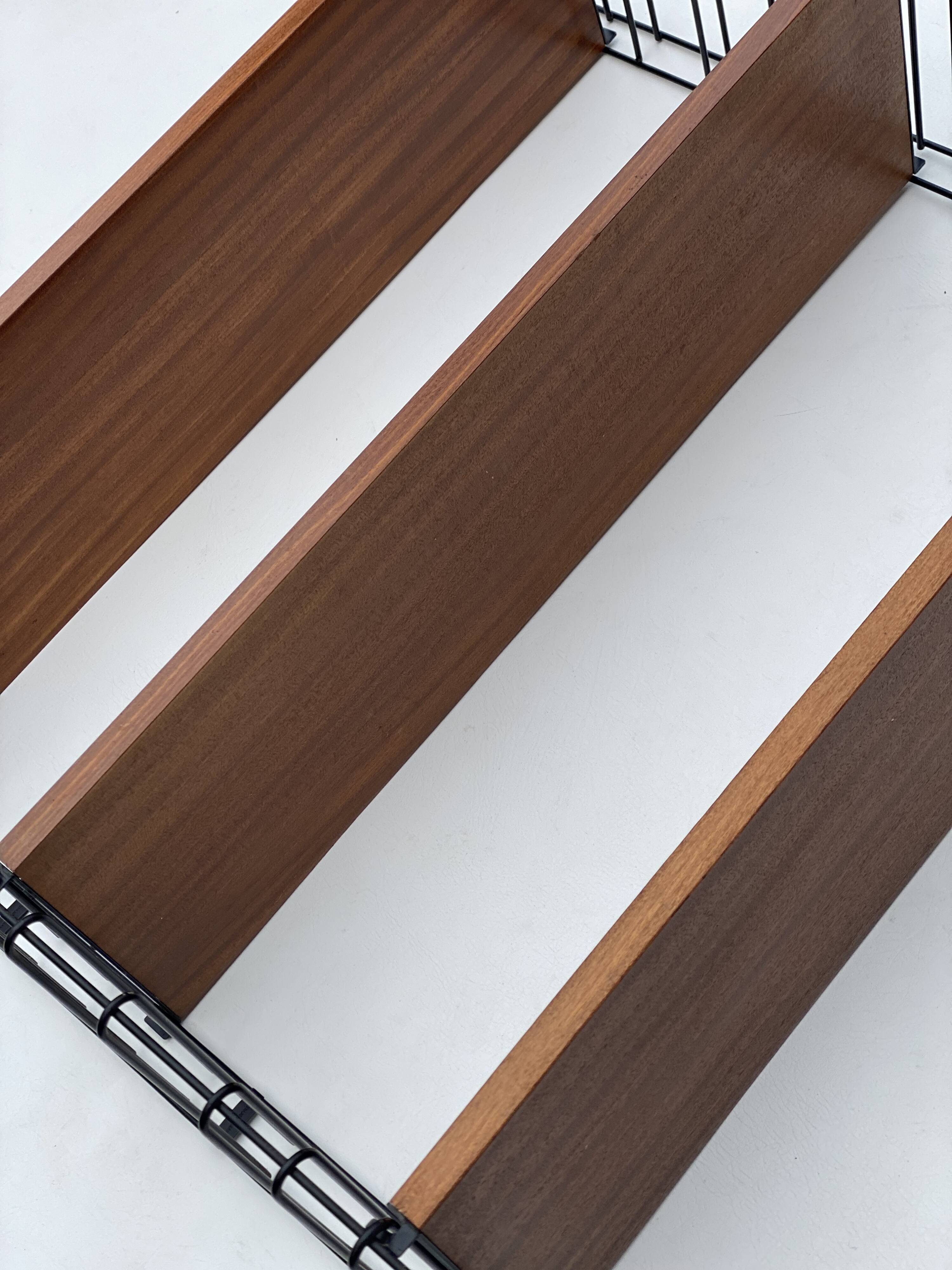 Vintage Teak Wall Shelves by Tomado
