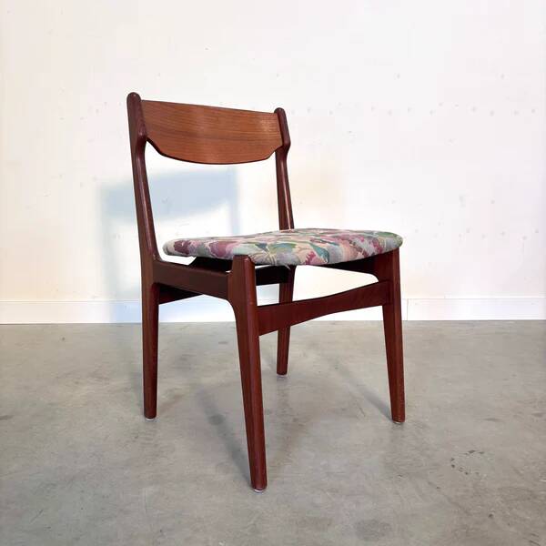 Set of six dining chairs by Erik Buch, Denmark 1960s