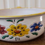 Vallauris ceramic decorative fondue pot