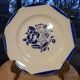 Set 6 assiettes Fleur Bleue 1920