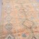 Grand tapis marocain couleur pêche 180 x 414 cm - Tapis marocain vintage - Tapis berbère