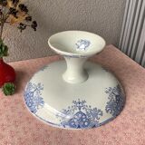 Compotier terre de fer piedouche 19th