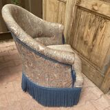 Pair of toad armchairs