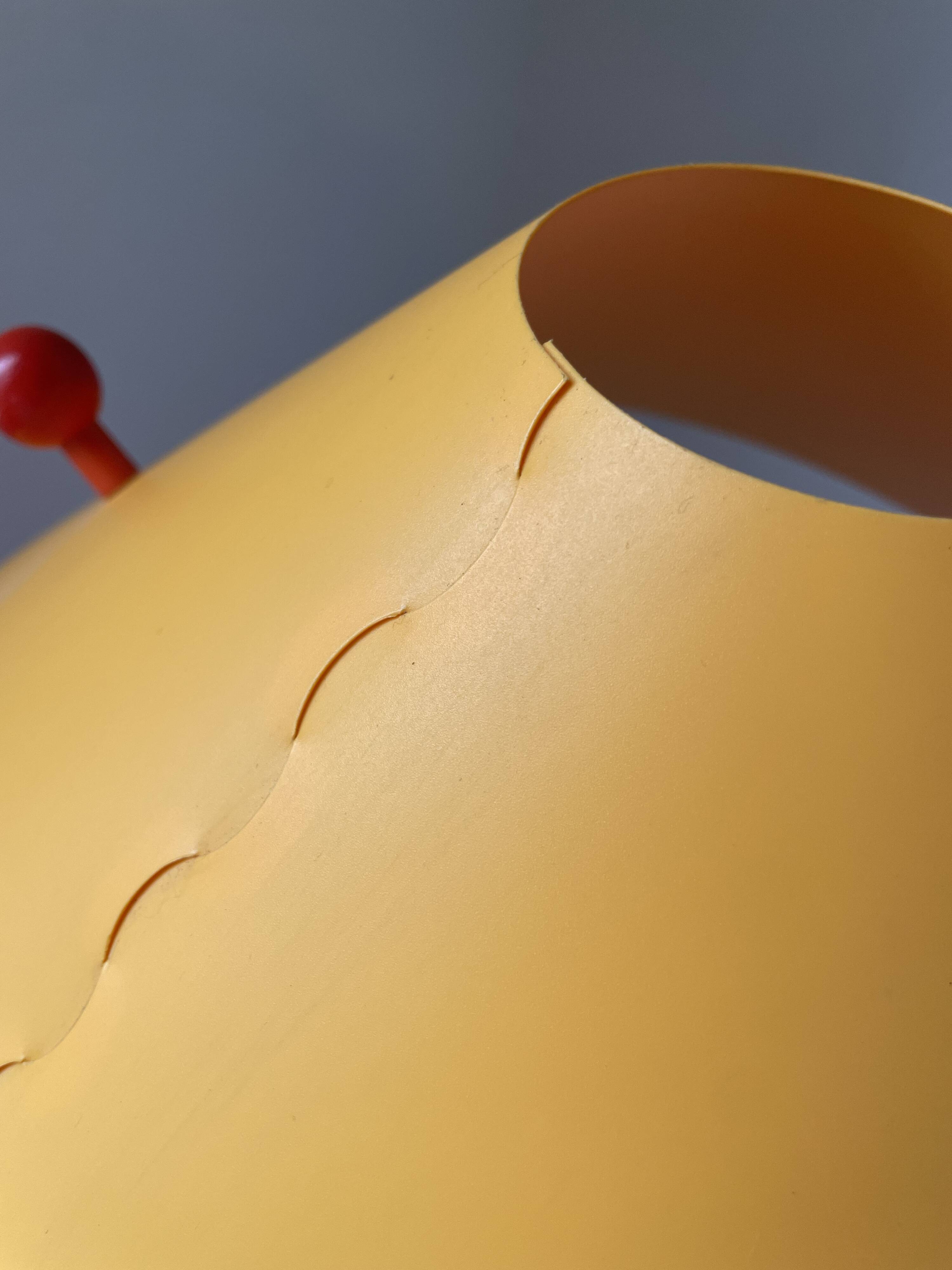 Red pop lamp from the 80s.