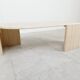 Vintage travertine coffee table, 1970s