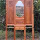 Art Deco oak cloakroom