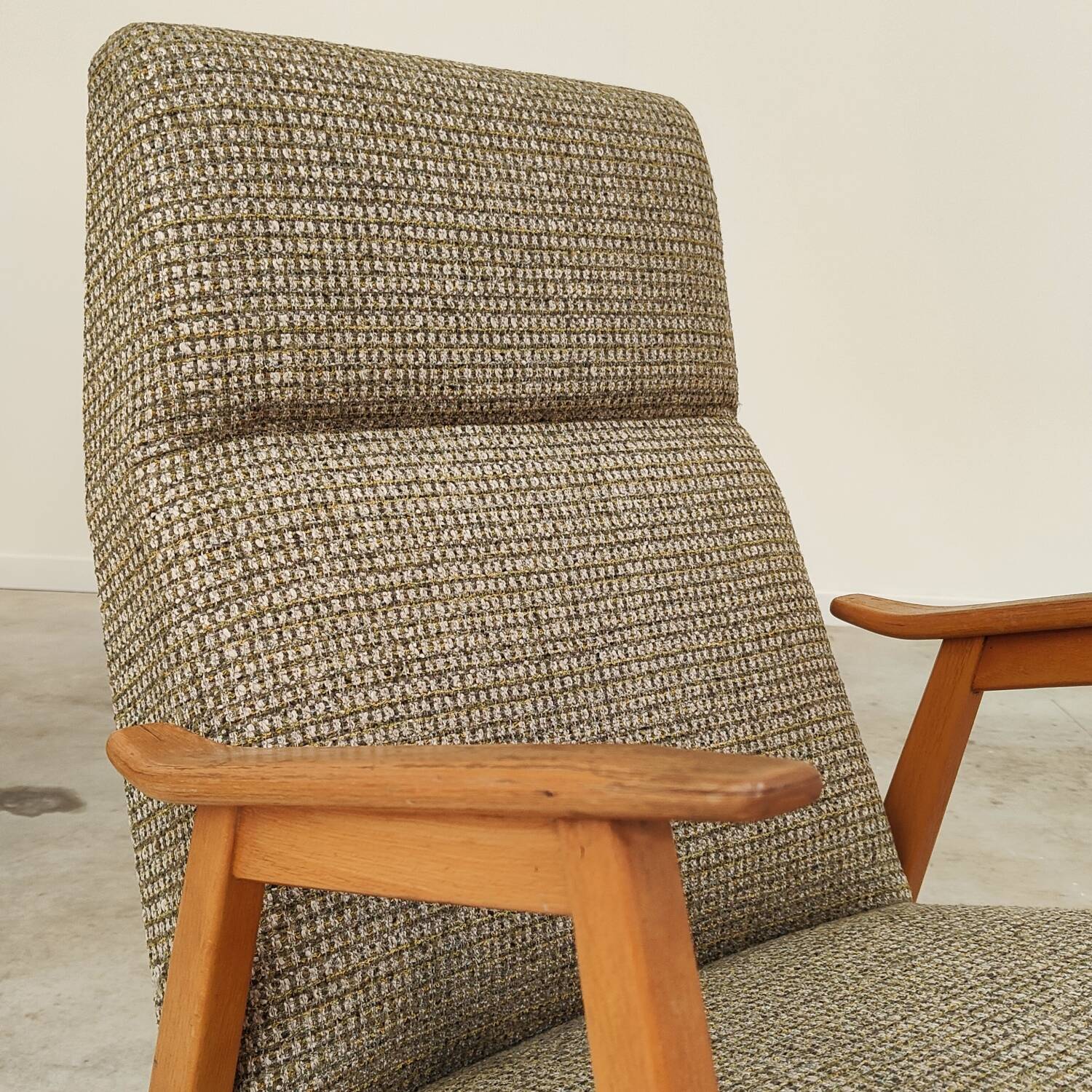 Pair of 6956 armchairs restored by Interier Praha, production 1965