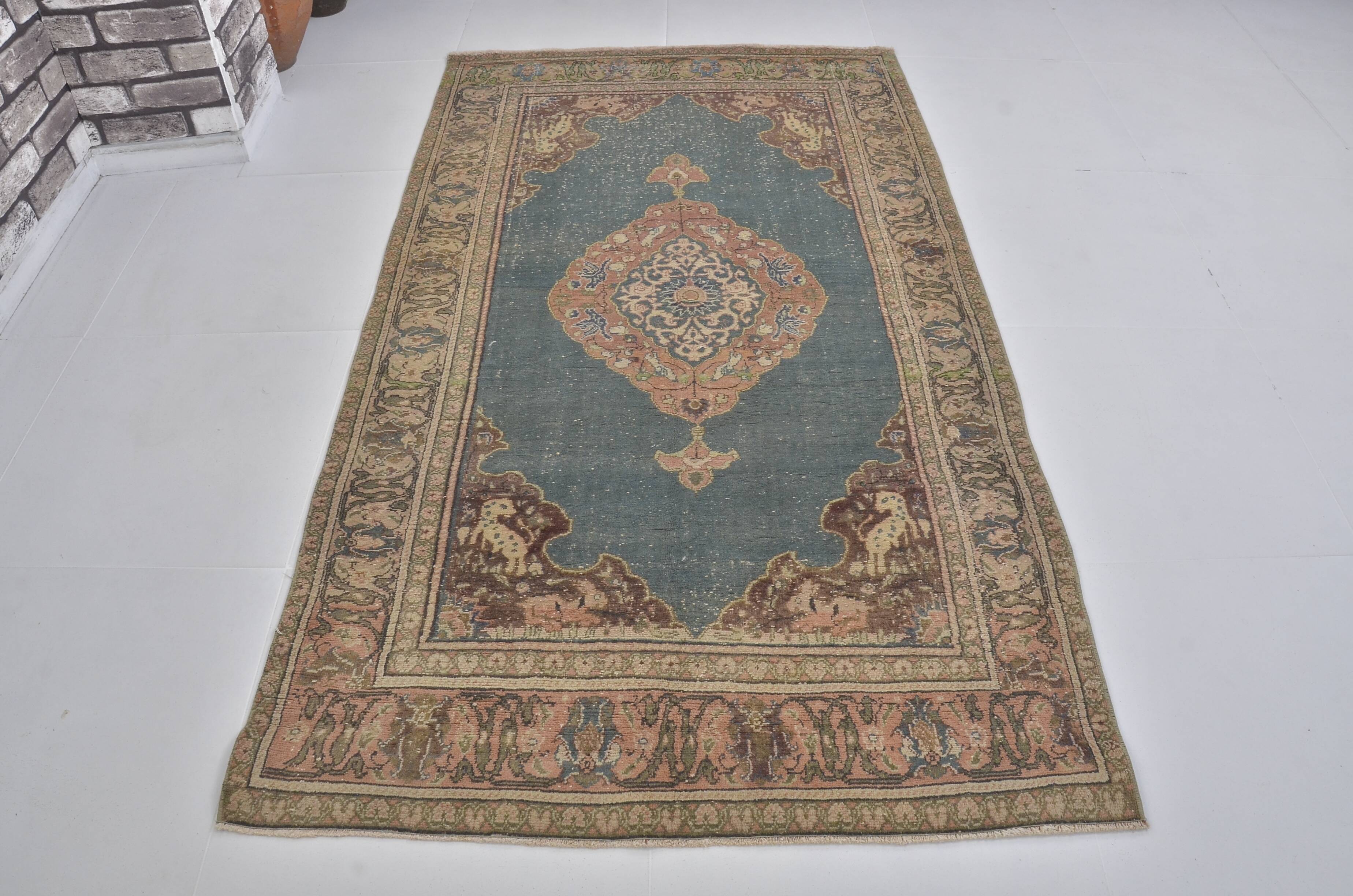 Floral Oushak Floor Carpet sku1565