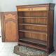 18th century English-style mahogany wardrobe Devaux 1788